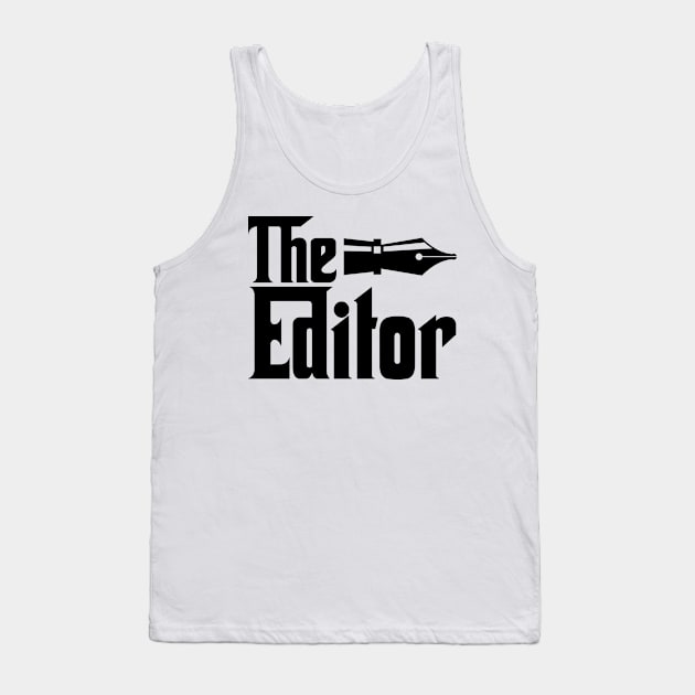 The editor gifts for father mother Tank Top by SerenityByAlex